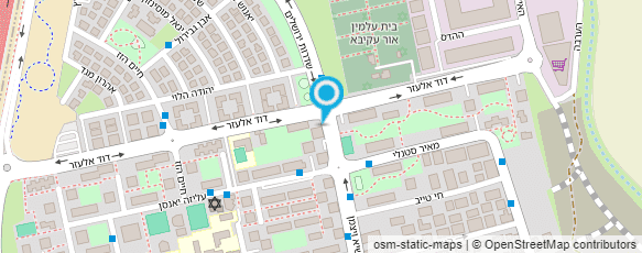 מפת הגעה אל קיוסק בנימין