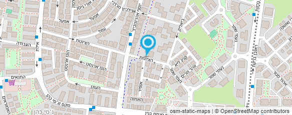 מפת הגעה אל אנוש העמותה הישראלית לבריאות הנפש