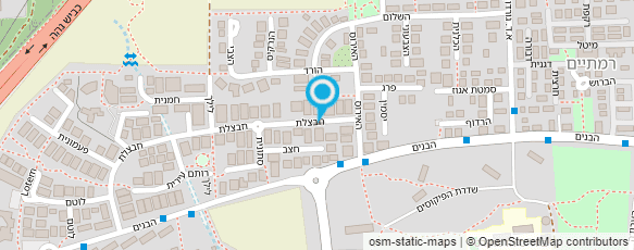 מפת הגעה אל רונה שפר דיאטנית קלינית