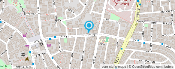 מפת הגעה אל אסף שמע צילום