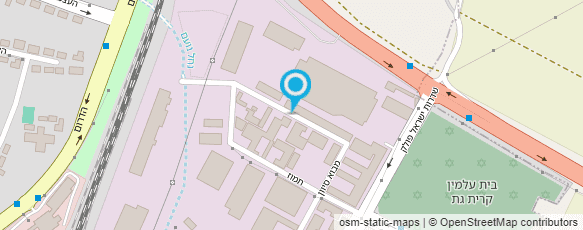 מפת הגעה אל מפעלי מתכת קרית גת בע"מ