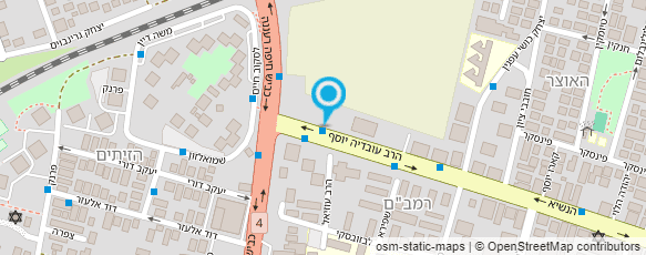 מפת הגעה אל זיוה קלמנוביץ