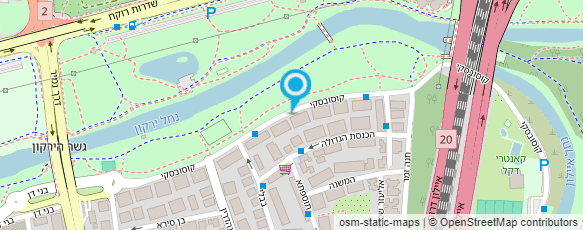 מפת הגעה אל הרסון דניאל