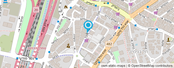 מפת הגעה אל עו"ד סמוכה יובל