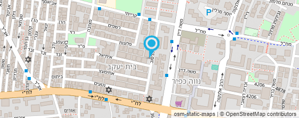 מפת הגעה אל סלון רבקה