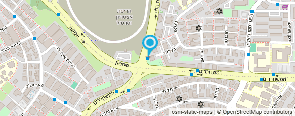 מפת הגעה אל סידנט מרפאת שיניים מעבדה ומכון CT