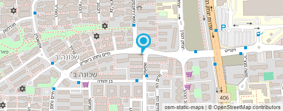 מפת הגעה אל פלאפל הכרם 2 באר שבע