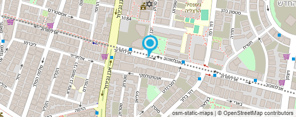 מפת הגעה אל סטודיו לגרפיקה קרן עזר