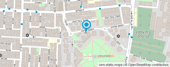 מפת הגעה אל נירה פרי מאמנת אישית