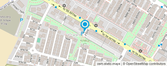 מפת הגעה אל אשר אזולאי מפת הגעה אל אשר אזולאי