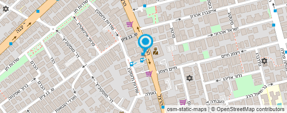 מפת הגעה אל אבי שוקולד