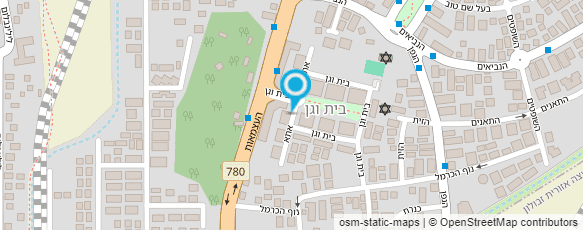 מפת הגעה אל פלאפל בית וגן