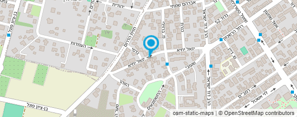 מפת הגעה אל גינזבורג אלכסנדר