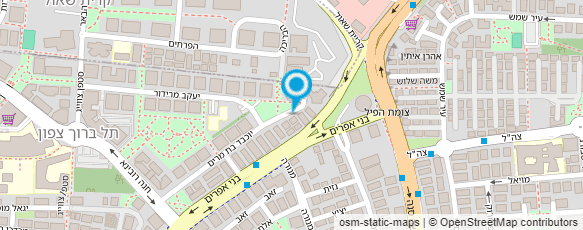 מפת הגעה אל חלומות הגן של שרון