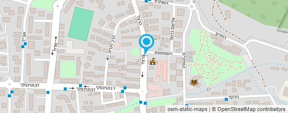 מפת הגעה אל מרכולית עפרוני עמוס