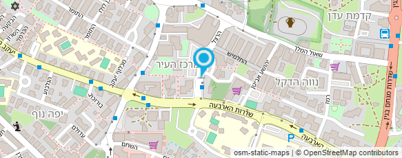 מפת הגעה אל עו"ד אביעד אמזלג