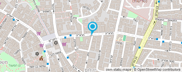 מפת הגעה אל עודד מזרחי יחסי ציבור