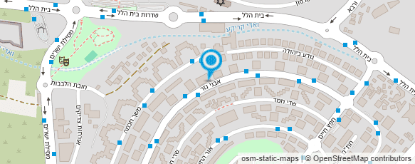 מפת הגעה אל צידה לדרך