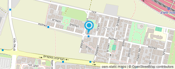 מפת הגעה אל אלון פולדי עיצוב שיער