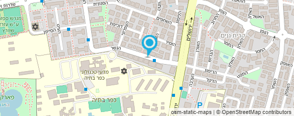 מפת הגעה אל סטודיו 27- עפרה שם-טוב בגדי מעצבים