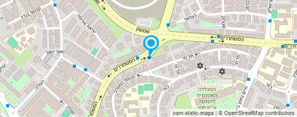 מפת הגעה אל מרכל פארם