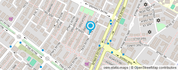 מפת הגעה אל מזנון שלום