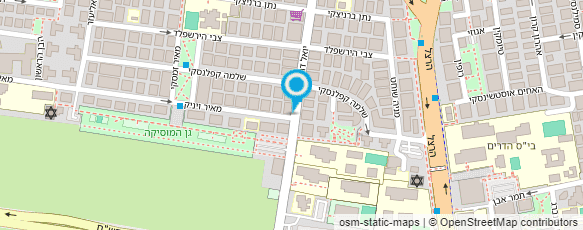 מפת הגעה אל יופי-טופי חינוך וספורט