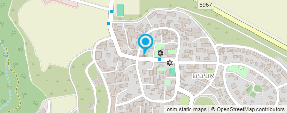 מפת הגעה אל פינה קסומה בגליל -אירוח כפרי