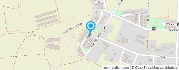 מפת הגעה אל ענת אלפרוביץ אדריכלית