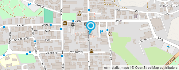 מפת הגעה אל דורית מורה פרטית