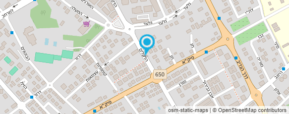 מפת הגעה אל יעל אביזרי אופנה