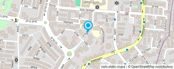 מפת הגעה אל שרון דוני עובדת סוציאלית