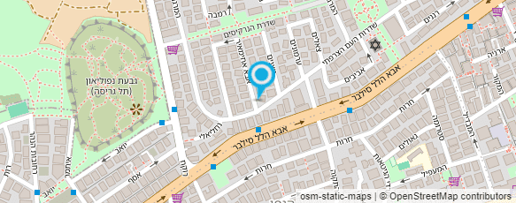 מפת הגעה אל ד"ר ענת גבאי שוחט מפת הגעה אל ד"ר ענת גבאי שוחט