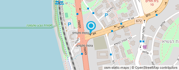 מפת הגעה אל מזנון כרמל ים