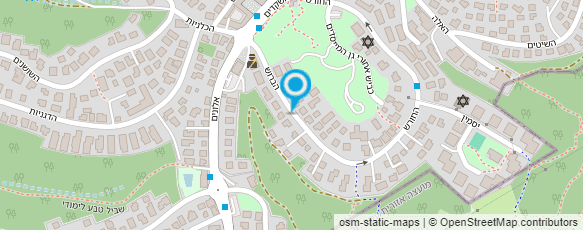 מפת הגעה אל אסנת קרמיש  עיצוב תכשיטים