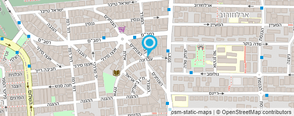 מפת הגעה אל עו"ד רוטשטיין אסף