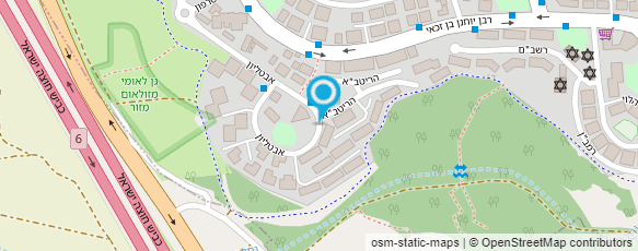 מפת הגעה אל הגן הירוק