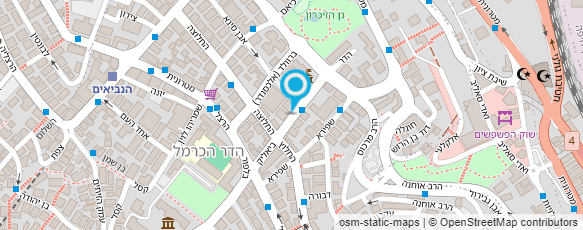 מפת הגעה אל אהרן יניר רו"ח
