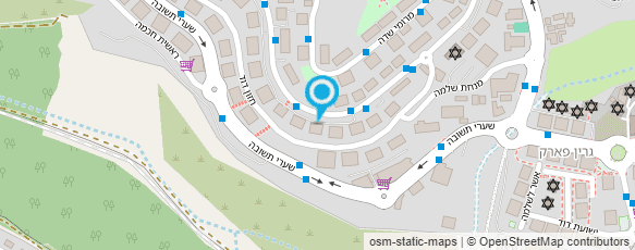 מפת הגעה אל קוגל עונג שבת