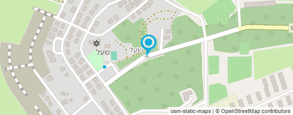 מפת הגעה אל מים בשעל