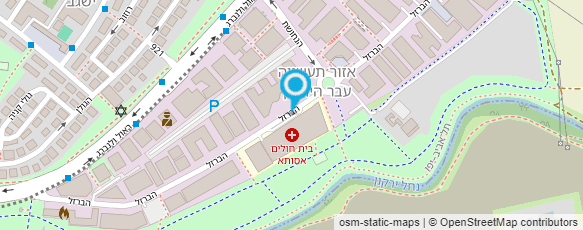 מפת הגעה אל פרופ' לונץ מיכל