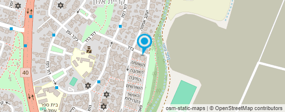 מפת הגעה אל ניצן מחשבים