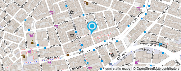 מפת הגעה אל עו"ד דואק-לוי שרון