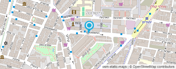 מפת הגעה אל עו"ד מנור גבריאל