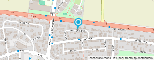 מפת הגעה אל הפעוטון של אילה