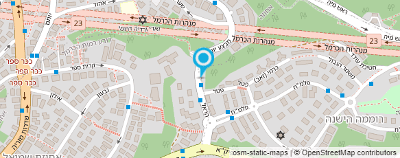 מפת הגעה אל המשפחתון של שרון