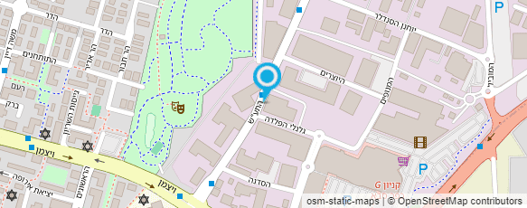 מפת הגעה אל מרפאת ייעוץ תרופתי