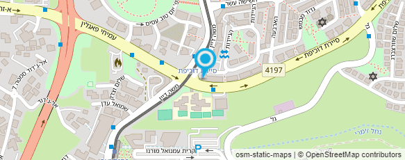 מפת הגעה אל אברהים עיצוב גינות