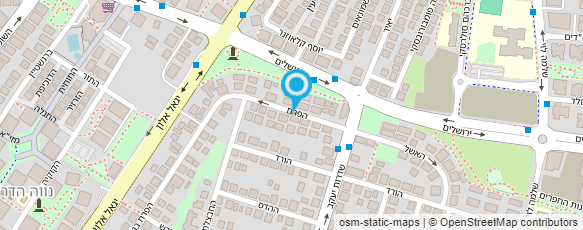 מפת הגעה אל ברבחוצ שירותי בר