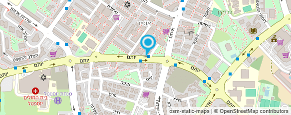 מפת הגעה אל אנה לוגבינסקי מאפרת מקצועית